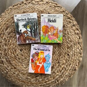 Antique Illustrated Classic Editions Books